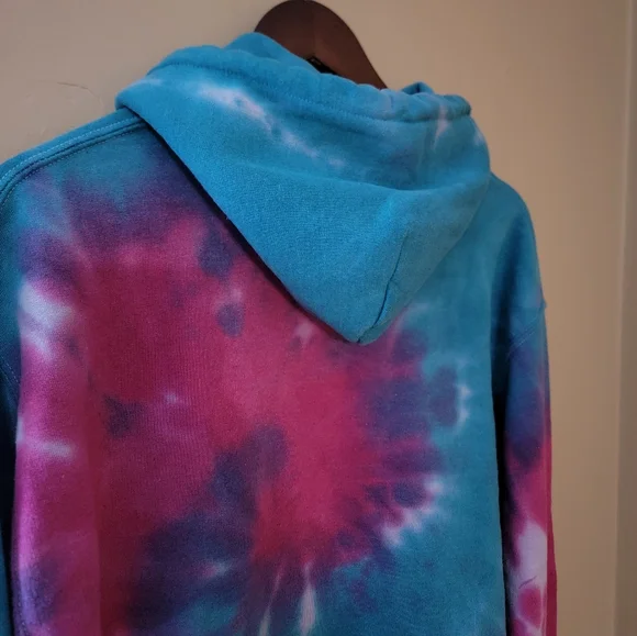 Zine Women's Tie Dye Hoodie Size Small - Picture 6 of 8